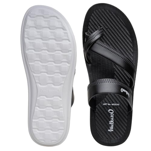 Image of Walkaroo Men's Wg5340 Flat Sandal
