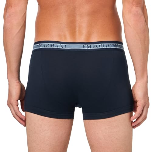 Emporio Armani Men's Yarn Dyed Stripes 2-Pack Trunk3