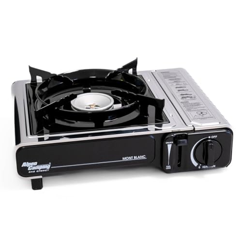 AlpenCamping Gaskocher 2,2kW mit Gasherdkreuz