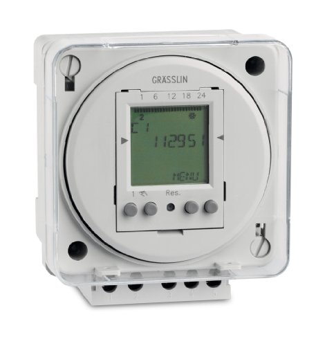Grässlin TAC5721230+ Interruptor Horario Universal Digital u0096 2 Canales u0096 50 Posiciones de Memoria
