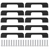 【Excelente material】Estas manijas para gabinetes de cocina están hechas de material de aleación de aluminio de alta calidad con bordes lisos, que es resistente al desgaste, a prueba de herrumbre, resistente y duradero.