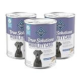Blue Buffalo True Solutions Mobility Care Formula Wet Dog Food for Adult Dogs, Chicken Recipe, 12.5 oz. Cans, 3 Count
