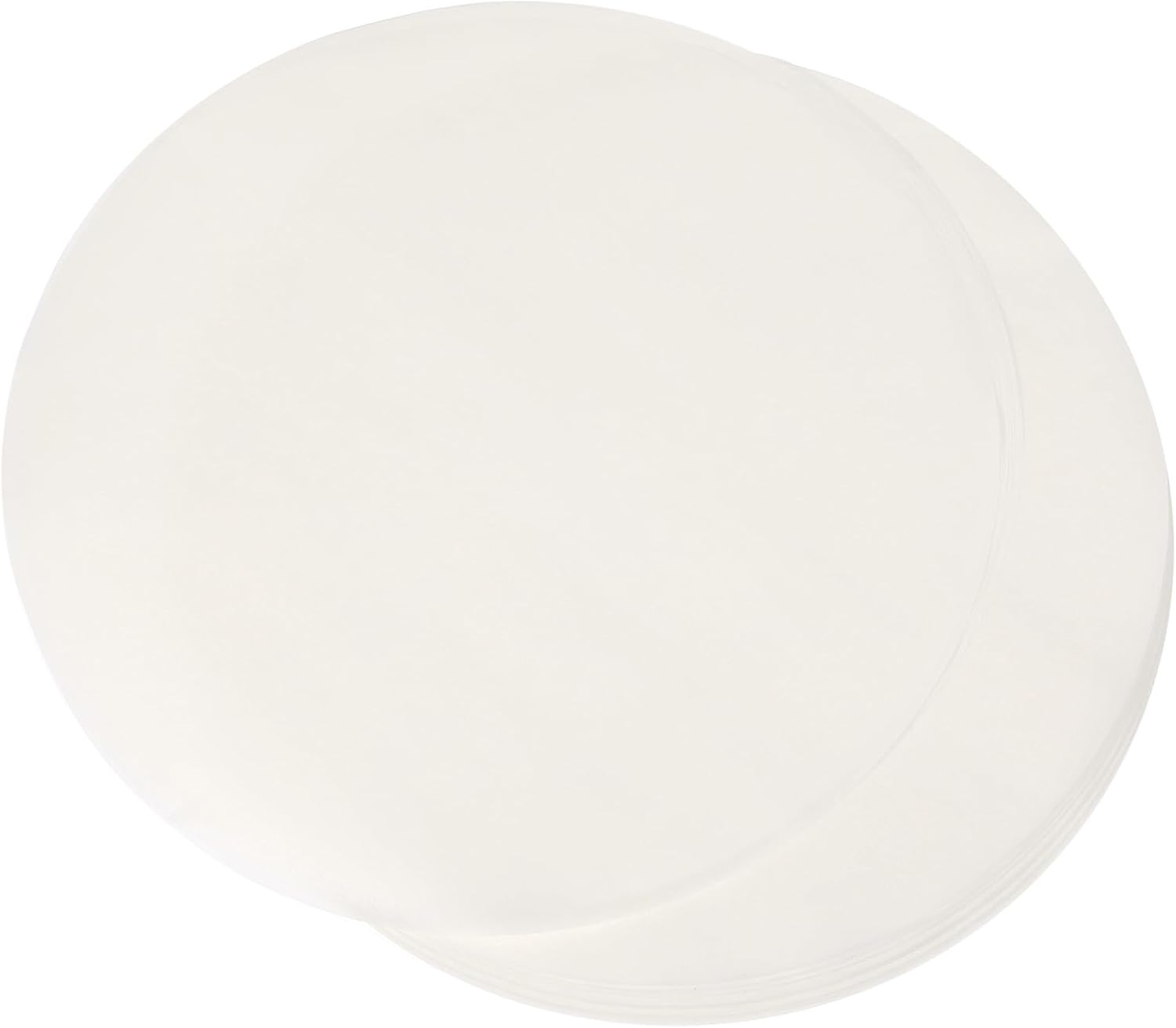 Kitchen Parchment Paper Non-Stick Baking Sheets 23Cm Round Food-Grade Silicone Oil Coated Cooking Paper for Oven and Air Fryer, 500Pcs Set for Home Baking and Cooking