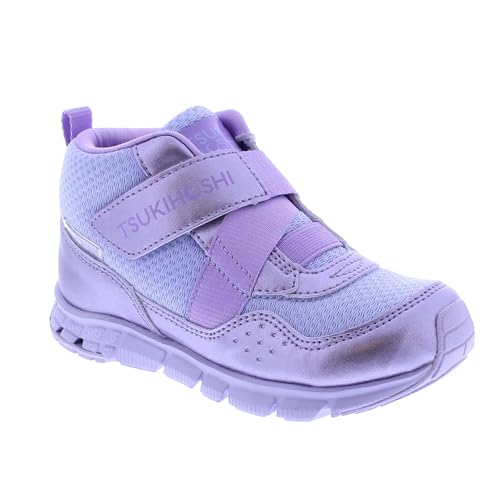 TSUKIHOSHI Kids Tokyo Waterproof Sneakers - Slate/Red2