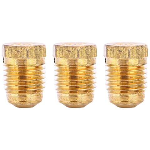 Alomejor 3 Stücke Berstscheiben 3 Karat 5 Karat 3/8-24UNF 3000psi Unified Kupfer Berstscheiben für Paintball-Tankregler(3K) Cover