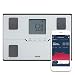 Produktbild Tanita BC-401 Körperanalysewaage mit Bluetooth, Hochpräzises Wiegen zur Analyse der Körperzusammensetzung, Smart-App für Fitnesstracking, Stoffwechselalter, Weiss