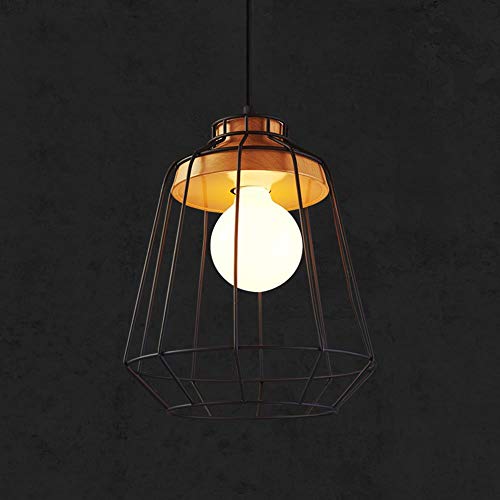 Lámpara mesh de suspensión retro para decoración de bares y restaurantes