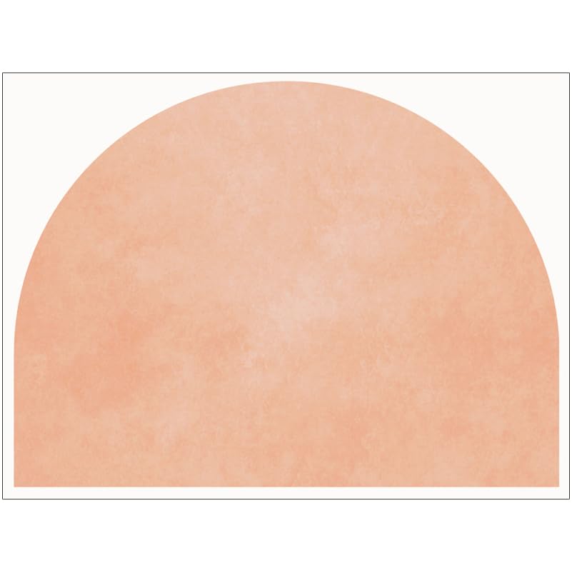 Papier peint géométrique rose autocollant résistant à la fissuration et durable
