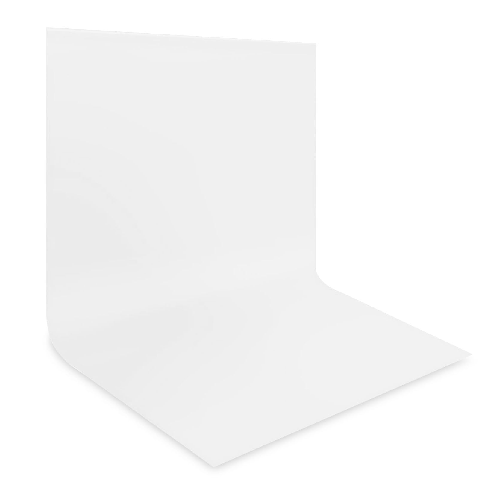 Toile de fond pour photo, blanc, 3 x 6 m, grand fond pliable, en polyester, lavable, pour photographie, vidéo, photographie de mode, mariages, fêtes et anniversaires