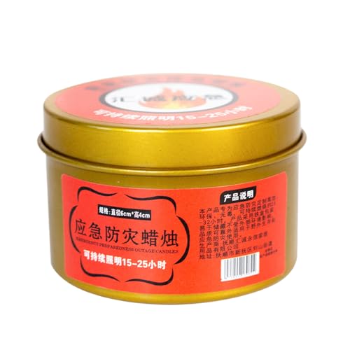Candle Survival | Odorless Candles for Power Outages,Portable Outdoor Survival Supplies, Smokeless Lighting Tool for Home Car Picnic
