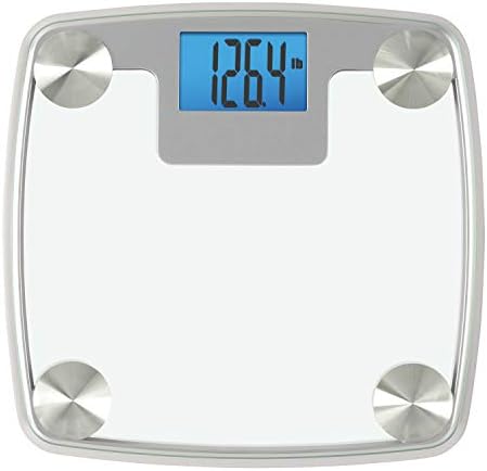 InstaTrack Digital Bathroom Scale, Silver