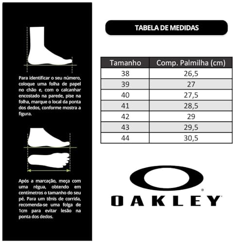 Tênis Oakley Masculino Halftrack Ii Premium Snkr Rye Fof100522-30w 39