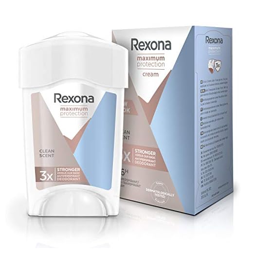 Rexona Maximum Protection Crema Antitranspirante Clean Scent 45 ml