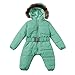 HULKY enfant Bébé Filles Garçons Hiver Chaud Outfit Manteau Outwear Combi-Short Combinaison À Manches Longues Onesies Vestes À Capuche Combi Pilote Romper Jumpsuit Hiver Chaud Hooded Bas Vêtements