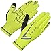 Produktbild GripGrab Herren Running Expert Vollfinger Winter Touchscreen Laufhandschuhe, Yellow Hi-Vis, M
