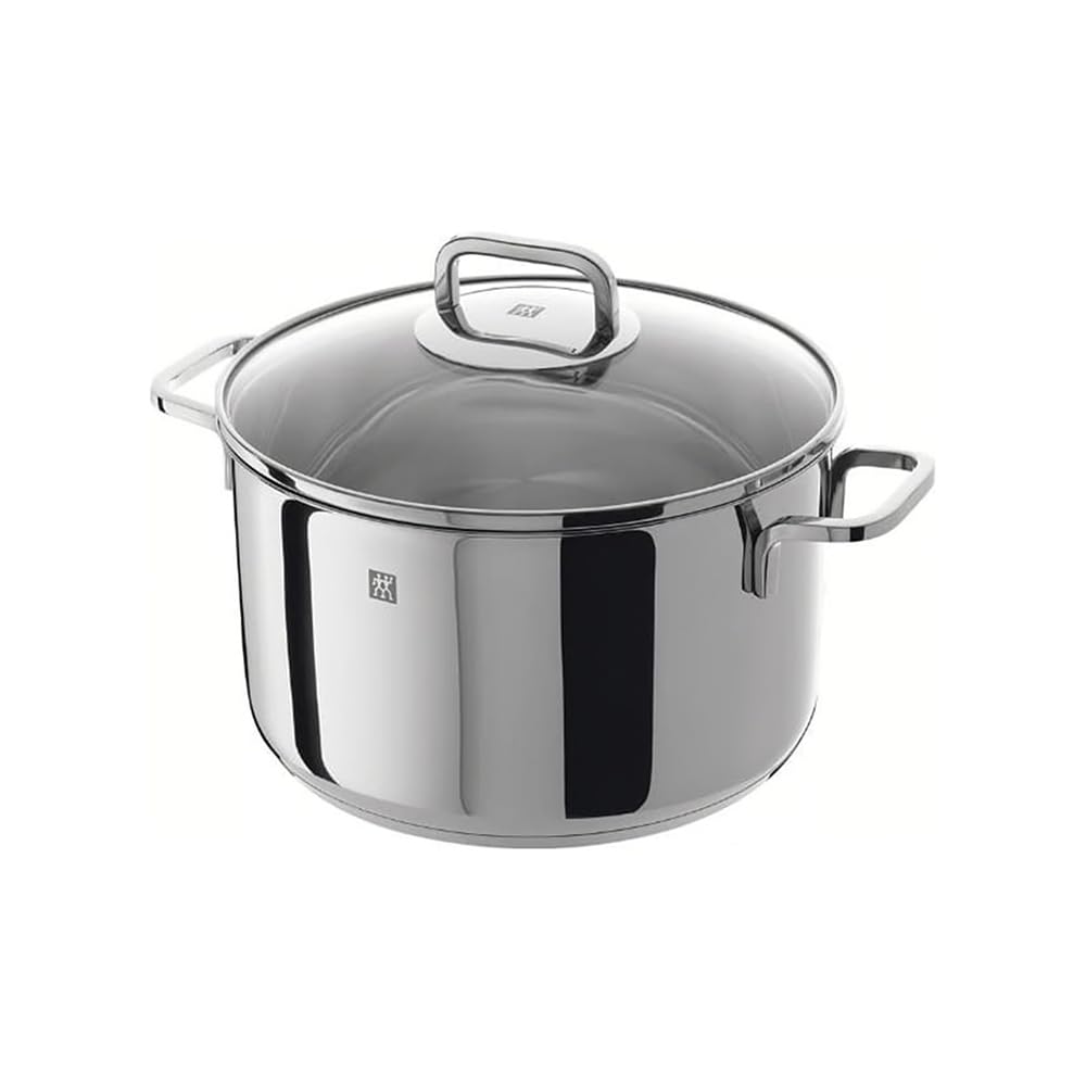 Zwilling Quadro Set Batteria da Cucina 5 Pezzi, Acciaio Inossidabile, 1 cm, 58x35x30 cm