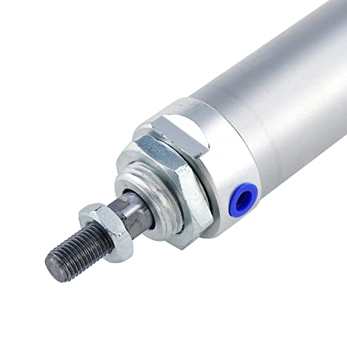 Sydien 1Pc Air Cylinder 32Mm Bore 300Mm Stroke Dual Acting Single Piston With Y Connector And 4Pcs Pneumatic Quick Fitting (Mal32X300) #TOP3