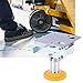 Heavy Duty Adjustable Floor Lock Brake for 4-5 Inch Casters, Manganese Steel Construction with TPU Pad, 100kg Capacity Caster Wheel Lock, Industrial Grade Floor Brake for Furniture and Equipment