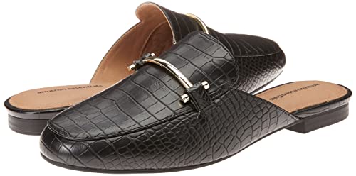 Image of Amazon Essentials Women's Slip On Buckle Mule, Backless