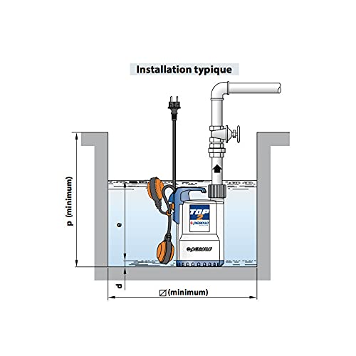 Pompa di sollevamento Pedrollo TOP2 0,37 kW fino a...
