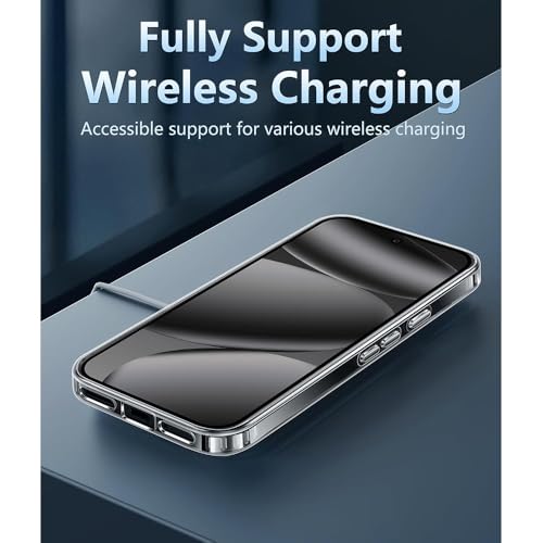Image of Amazon Brand - Solimo Mobile Cover for Google Pixel 10 5G / 10 Pro 5G (Soft & Shockproof Back Case with inbuilt Cushioned Edges), Clear