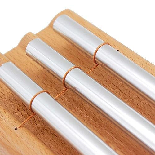 Campainha consciente - sala aula - Carrilhão sala aula responsivo com malho madeira, relaxamento min