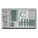 Price comparison product image Victorinox Modern Cutlery Set, Complete, 24 Pieces, Extra Sharp Knives, Forks, Spoons, Dishwasher Safe, Sage