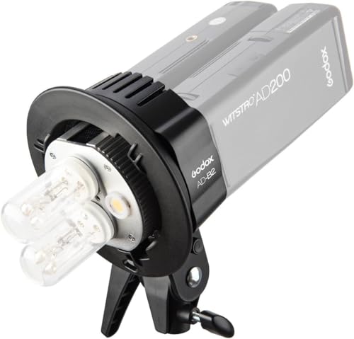 Soporte   Godox AD200 AD-B2           doble para duplicar la iluminación y lograr 400W de potencia total