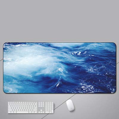 Preisvergleich Produktbild CnRng Große Mauspads Surf Theme Mauspad Das Wasserdichte Rutschfeste Gaming Mauspad Hochpräzise Texturierte Oberfläche 800*300*3mm