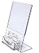 10 Pack of T'z Tagz Brand Acrylic 5x7 Sign Holder with Business Card Holder