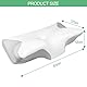 Maxentico Orthopädisches Kissen, Kopfkissen Nackenschmerzen, Memory Foam Kissen, Orthopädisches Nackenkissen, Schlafkissen Orthopädisch, Nackenstützkissen Orthopädisch, Antischnarchkissen für Seiten
