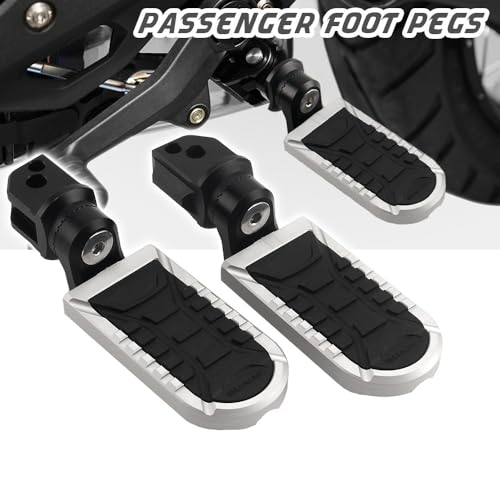 Repose-Pieds R1300GS Moto Réglables : Pédales Passager et Plaques de Pied