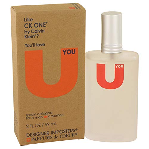 Designer Imposters U You Perfume Cologne Spray (Unisex) 2 Oz