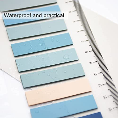 Image of Sticky Tabs for Notebooks - 1200 Pcs Sticky Index Tabs, PET Page Markers for Book Annotation, File & Office Use - Multicolor Sticky Flags (Pack of 6)