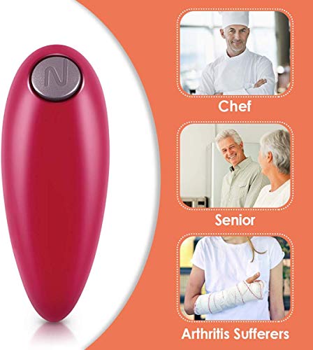Electric Can Opener, Restaurant can Opener, Smooth Edge Automatic Electric Can Opener! Chef's Best Choice