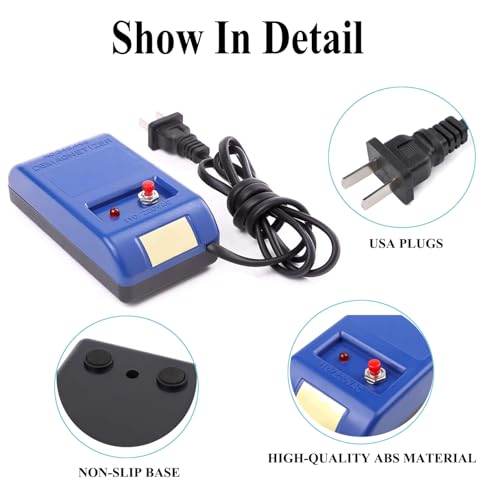 TICFROG Watch Demagnetizer Degaussing Kit with Compass & Cloth