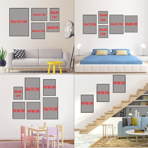 Poster d'art abstrait classique Rothko impression toile déco 40x60