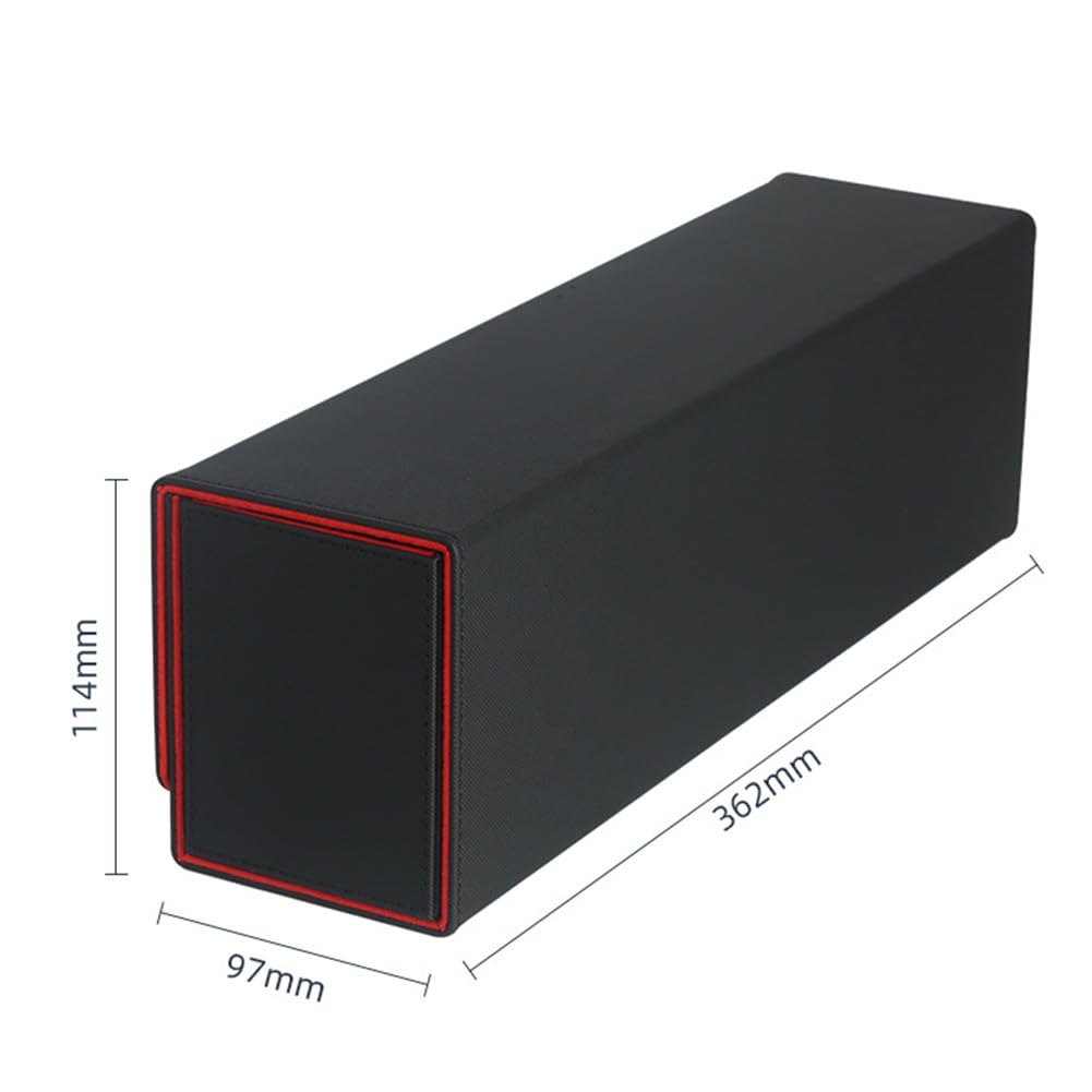 Scatola per mazzi di carte, scatola per carte da g Card Deck Box, 5 in 1 Card Storage Case,Card Organizer Magnetic Card Storage Box