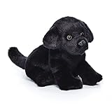 Nat and Jules Black Labrador Plush Toy, Small