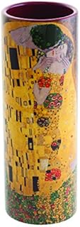 John Beswick Klimt The Kiss Small Ceramic Art Vase 18 Height x 6 Diameter cms Parastone Dartington