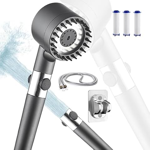 BRONXIC® High Pressure Shower Head with 4 Modes Cover