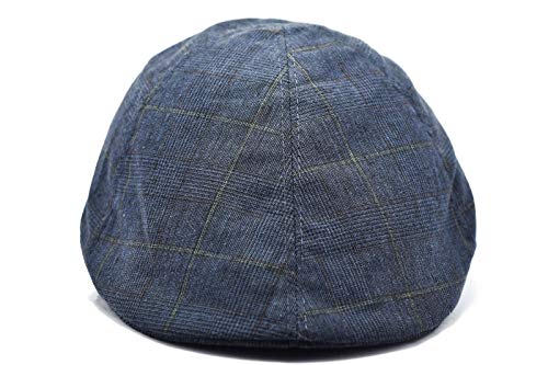 Bonnet d'été Galles bleu foncé mixte chapeau tissu souple 55-59