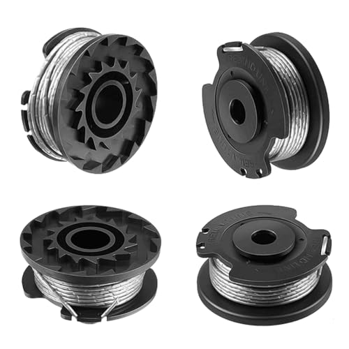 草刈機 ナイロンコード 【4個セット】草刈機用ナイロンコード付スプール F016800569 セミオートスプール ナイロンカッター 草刈り機 芝刈り機 ストリングトリマー交換用「ART26SL型」「EGC26型」「EGC18-26型」