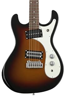 Solidbody Electric Guitar with Chambered Spruce Body 1 Single-coil Pickup - 3-tone Burst Pau Ferro Fingerboard Hardboard Top Back 1 Humbucking Pickup