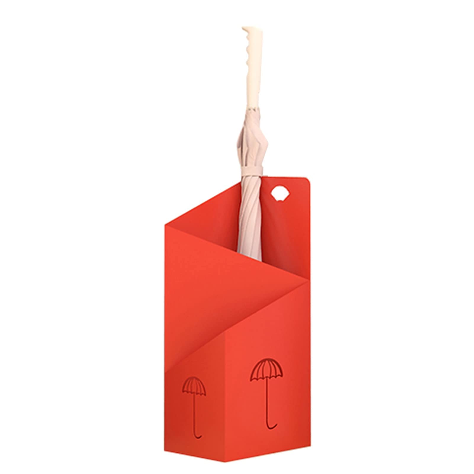 Seau de parapluie polyvalent compact pour gain de place optimal