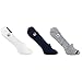 Sperry Top-Sider Men's Skimmers Feed Stripe 3 Pair Pack Liner Socks, Navy/White, 10-13 (Shoe Size 6-12)