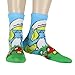 Hyp The Smurfs Women's Character Designs 5-Pack Ankle Socks