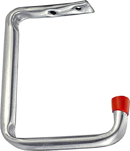 Connex Deckenhaken 65 x 160 x 115 x 50 mm - Belastbar bis 10 kg - Mit schützender Gummikappe - verzinkt / Universalhaken / Montagehaken für Garage / Werkstatthaken / Ordnungshelfer / DY222005