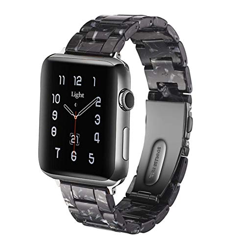 Image of Light House Apple Watch Bands-Fashion Lightweight Resin iWatch Bands for Women Men 38mm /40mm /41mm /42mm(Series 11 10), 49mm /46mm /45mm /44mm /42mm(S 3 2 1), Compatible with Apple Watch Series 11 SE 10 9 8 7 6 5 4 3 Ultra