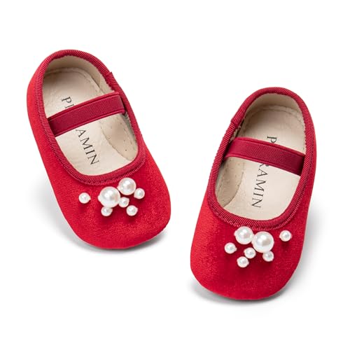 Image of PHIRAMIN Toddler Girl Mary Jane Dress Shoes-Little Girl School Uniform Shoes for Wedding Party
